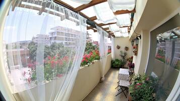 Design Apartment, 2 Bedrooms, Balcony | Balcony