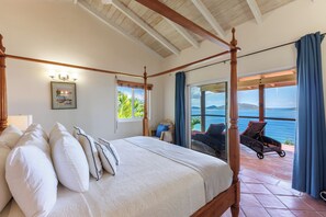 4 bedrooms, in-room safe, desk, iron/ironing board - 4 King Ensuite Suites | Ideal for 4 Couples | Heated Pool & Sunset View (Long Bay)
