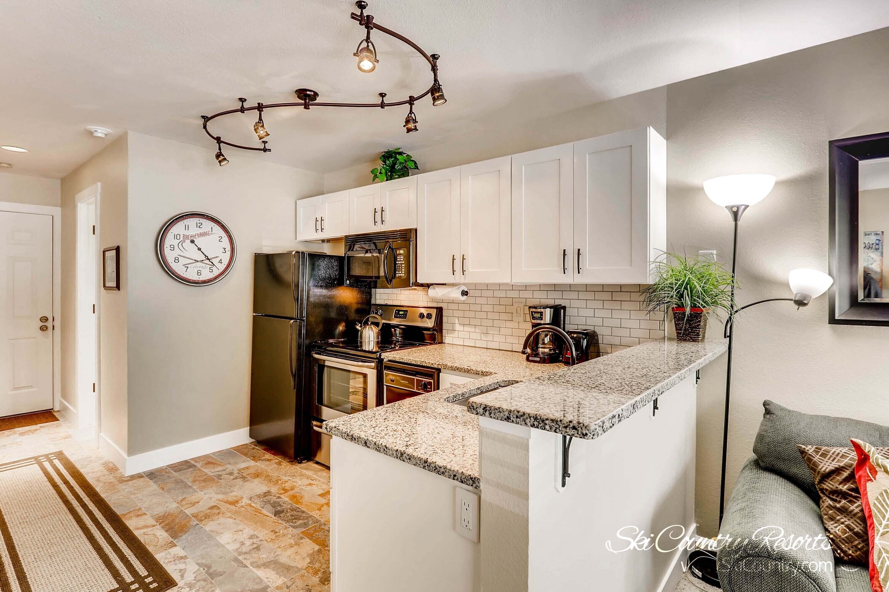 WOOF! Dog Friendly 1 Bedroom Condo. Recent Updates, Ski In, Walk to Main St..