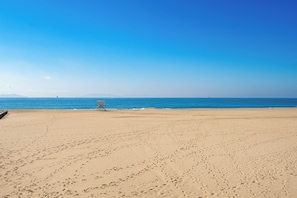 Accommodatie ligt op het strand