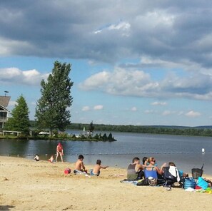 Beach - Beautiful Chalet-style home in private setting close to slopes, beach & pool!! (Jim Thorpe)