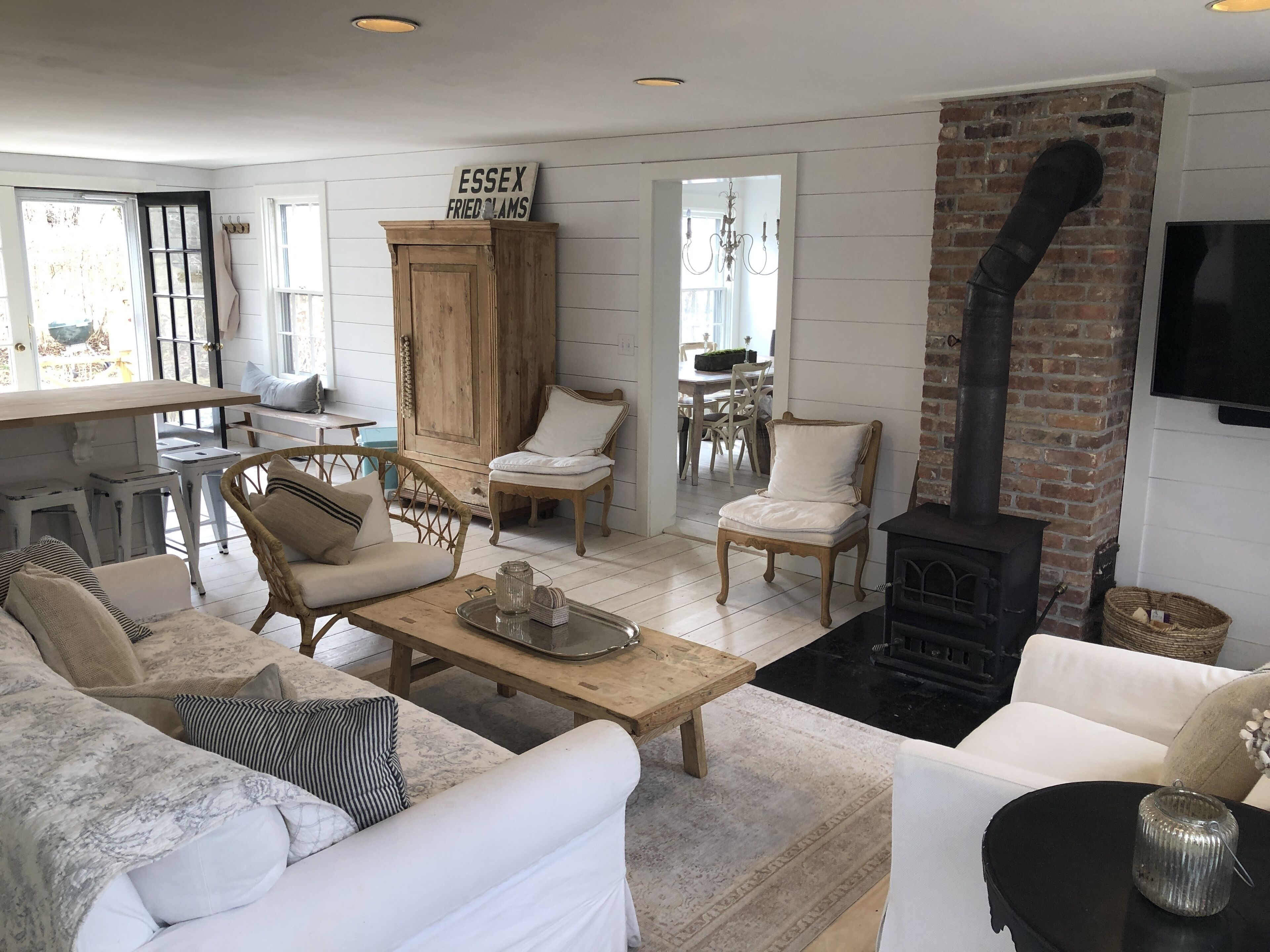 Historic district, 1/2 mile to town! Abuts conservation land. Spacious & bright