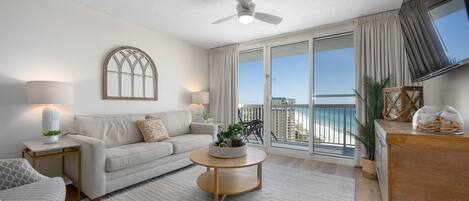 Smart TV, DVD player, music library, video library