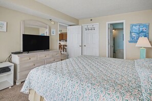 4 bedrooms, iron/ironing board, free WiFi, bed sheets - Oceanfront Corner Condo - Beach Club I 8F (North Myrtle Beach)