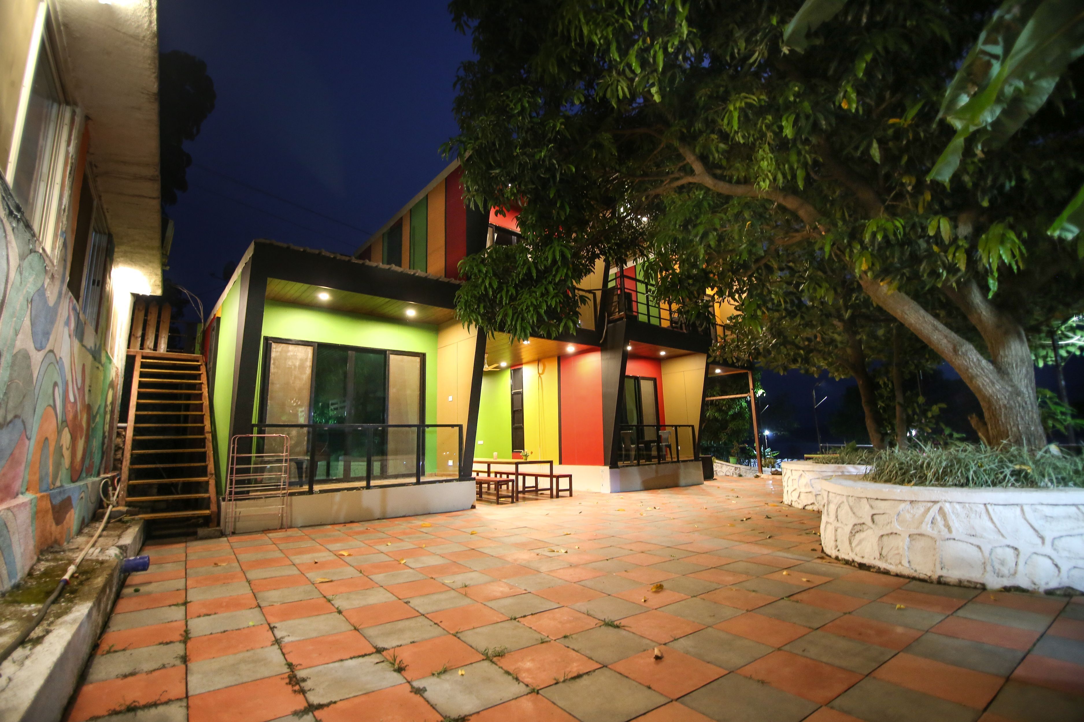 Fachada de la propiedad