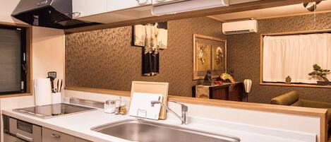 Private Vacation Home | Private kitchenette | Fridge, microwave, stovetop, coffee/tea maker