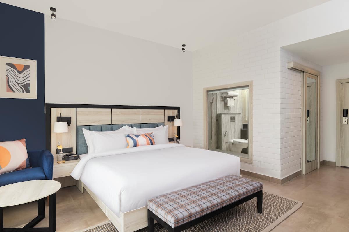 1 Schlafzimmer, hochwertige Bettwaren, Minibar, Zimmersafe