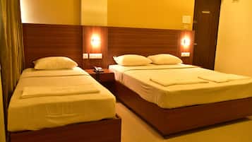 Family Triple Room | 1 bedroom, premium bedding, blackout drapes, soundproofing