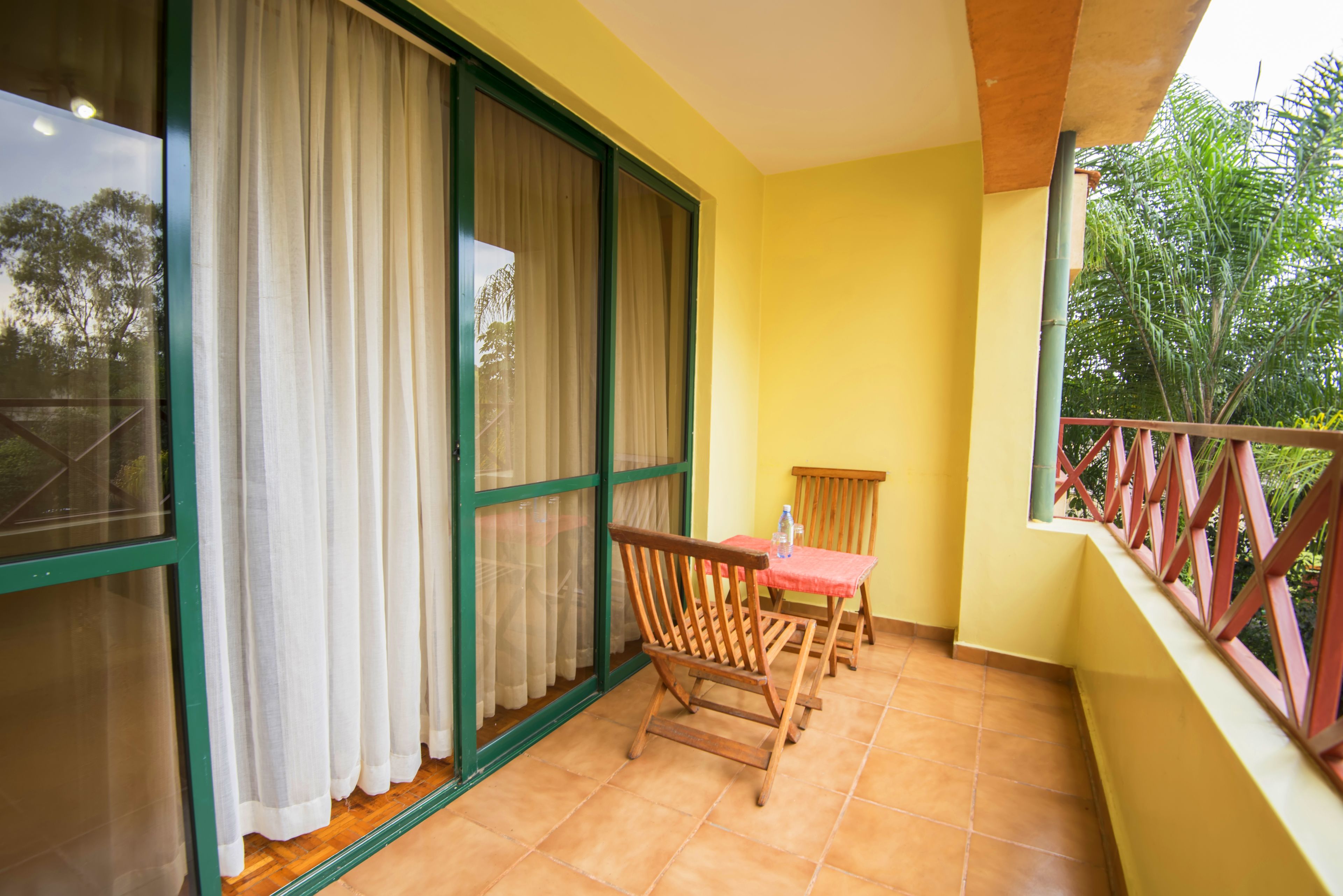Chambre Exécutive Double ou avec lits jumeaux, 1 très grand lit, balcon, vue montagne | Vue de la chambre