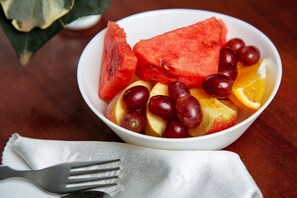 Daily buffet breakfast (USD 5 per person)