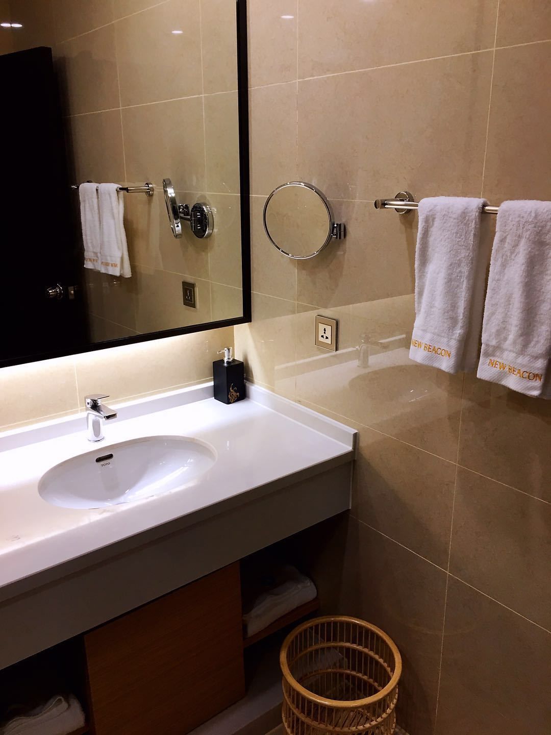 free toiletries, hair dryer, dressing gowns, towels