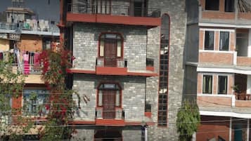 Voorkant van accommodatie