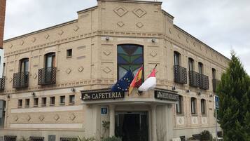 Façade de l’hébergement