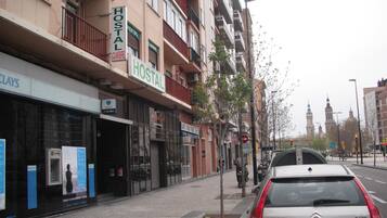 Entrada de l'allotjament