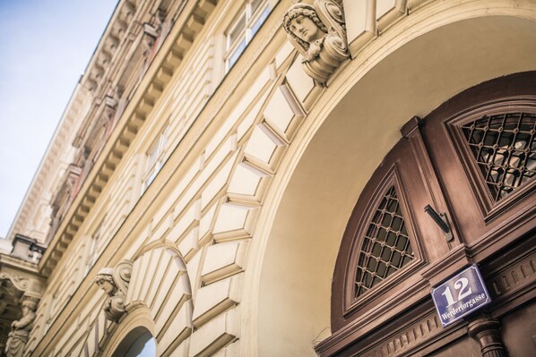 Entrada de la propiedad