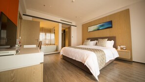 Business Suite, Balcony - Dahengqin Superior Talent Hotel (Hengqin Port Branch) (Zhuhai)
