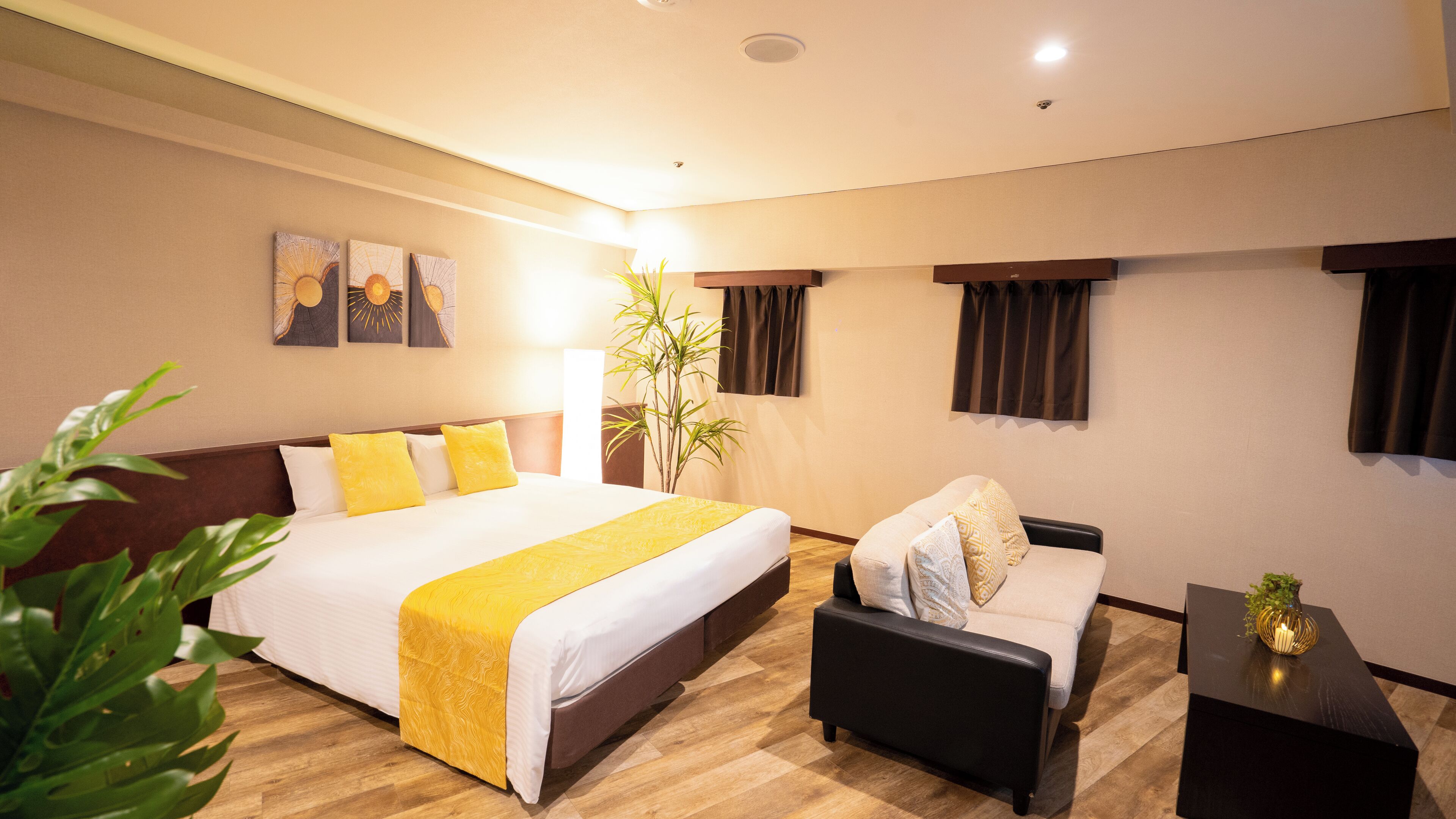 economy double room | blackout curtains, free wifi