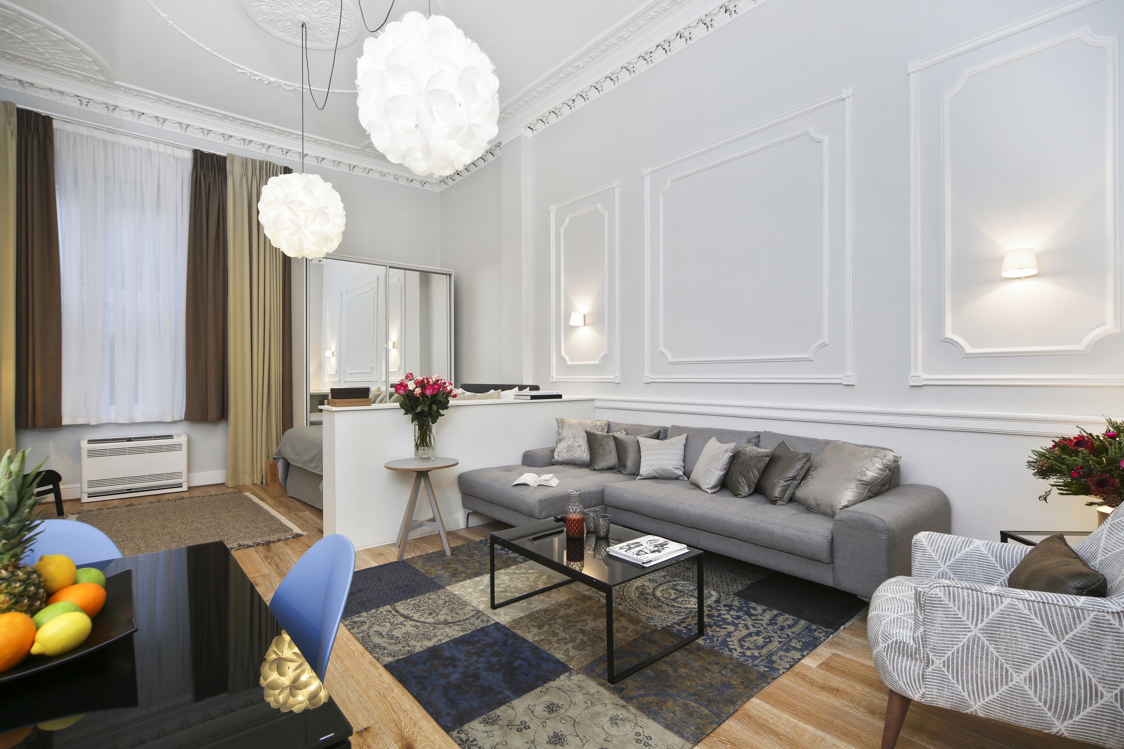 Deluxe Studio Apartment | Oppholdsområde | LCD-TV og DVD-spiller