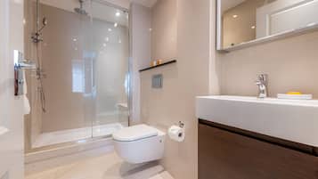 Deluxe Apartment 2 Bedrooms | Bathroom shower