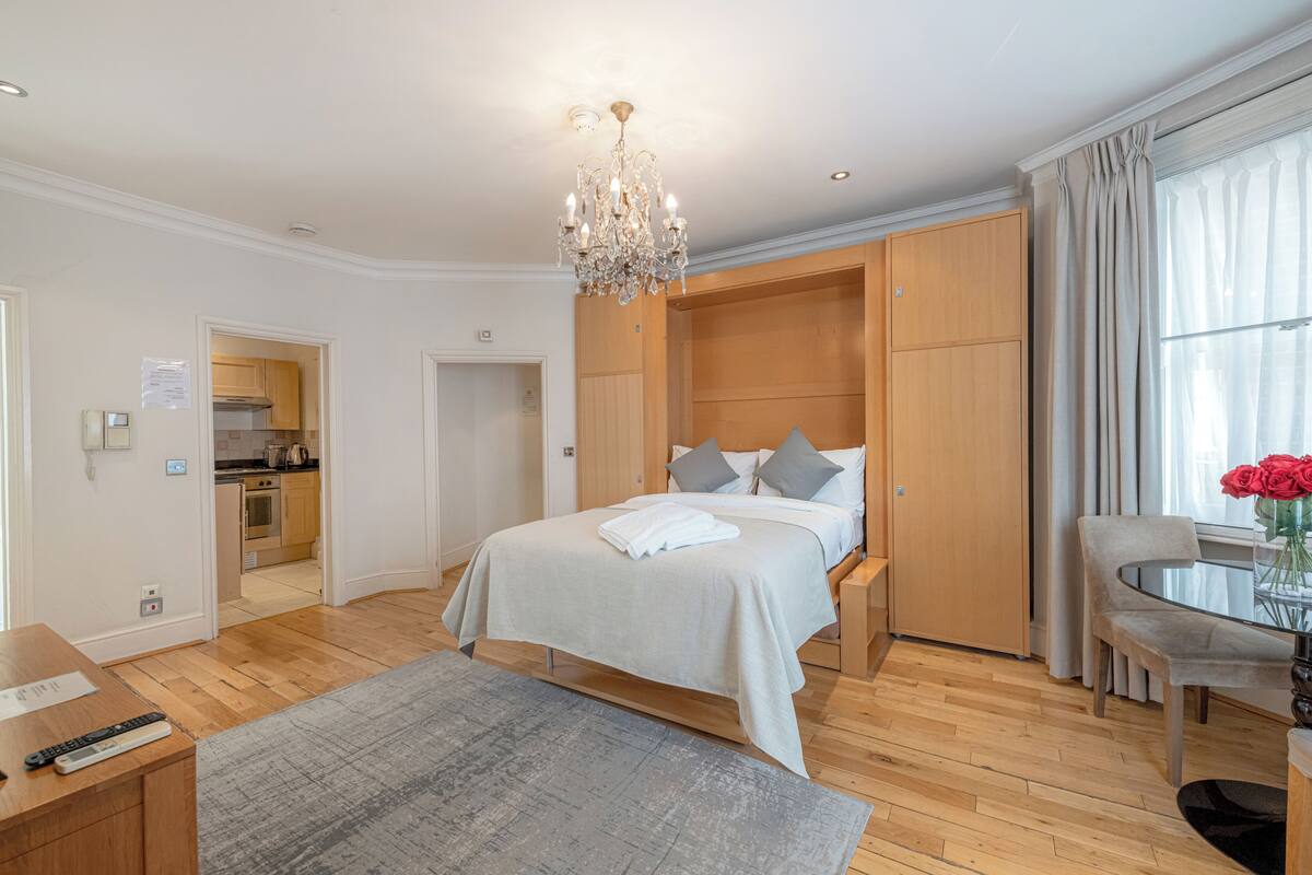 Studio, 1 lit double (Studio Apartment)
