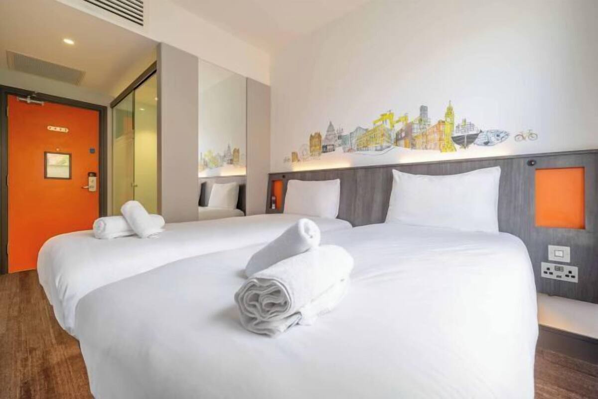1 bedroom, soundproofing, iron/ironing board (on request), WiFi (free)