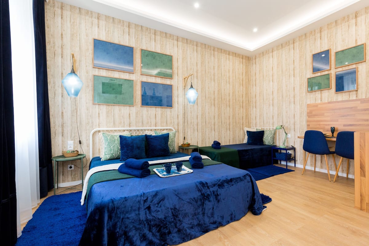 Comfort-Apartment, 1 Schlafzimmer | Schallisolierte Zimmer, Bügeleisen/Bügelbrett, kostenloses WLAN