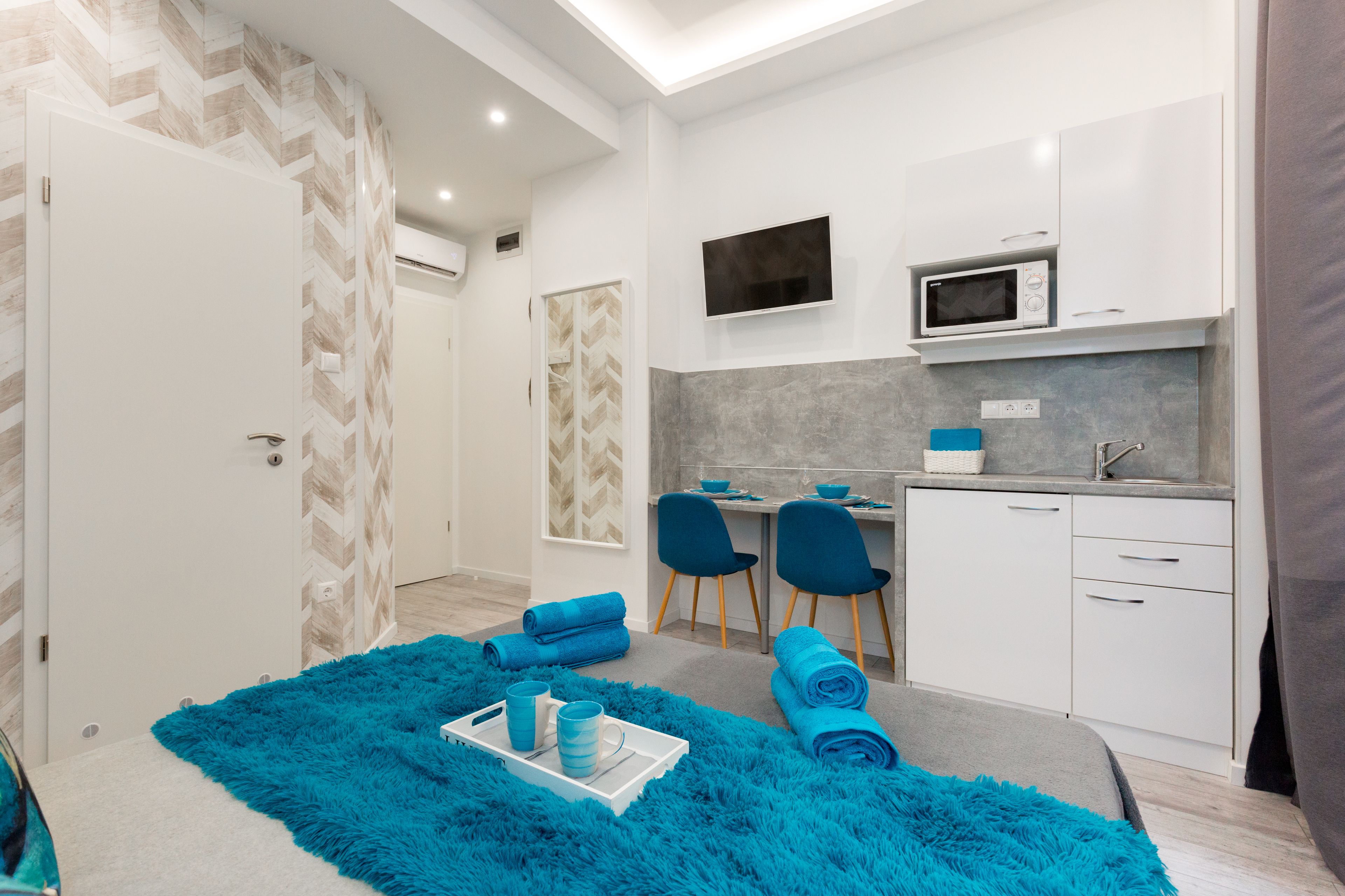 Deluxe-Studio | Schallisolierte Zimmer, Bügeleisen/Bügelbrett, kostenloses WLAN