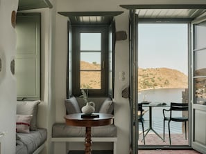 Standard Room, 1 King Bed, Sea View | 1 bedroom, premium bedding, minibar, in-room safe - Patmos Eye Boutique Hotel & Villas (Patmos)