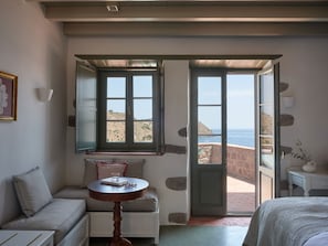 Standard Double Room, 1 King Bed, Private Pool, Sea View | 1 bedroom, premium bedding, minibar, in-room safe - Patmos Eye Boutique Hotel & Villas (Patmos)