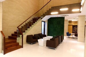 Sala de estar en el lobby