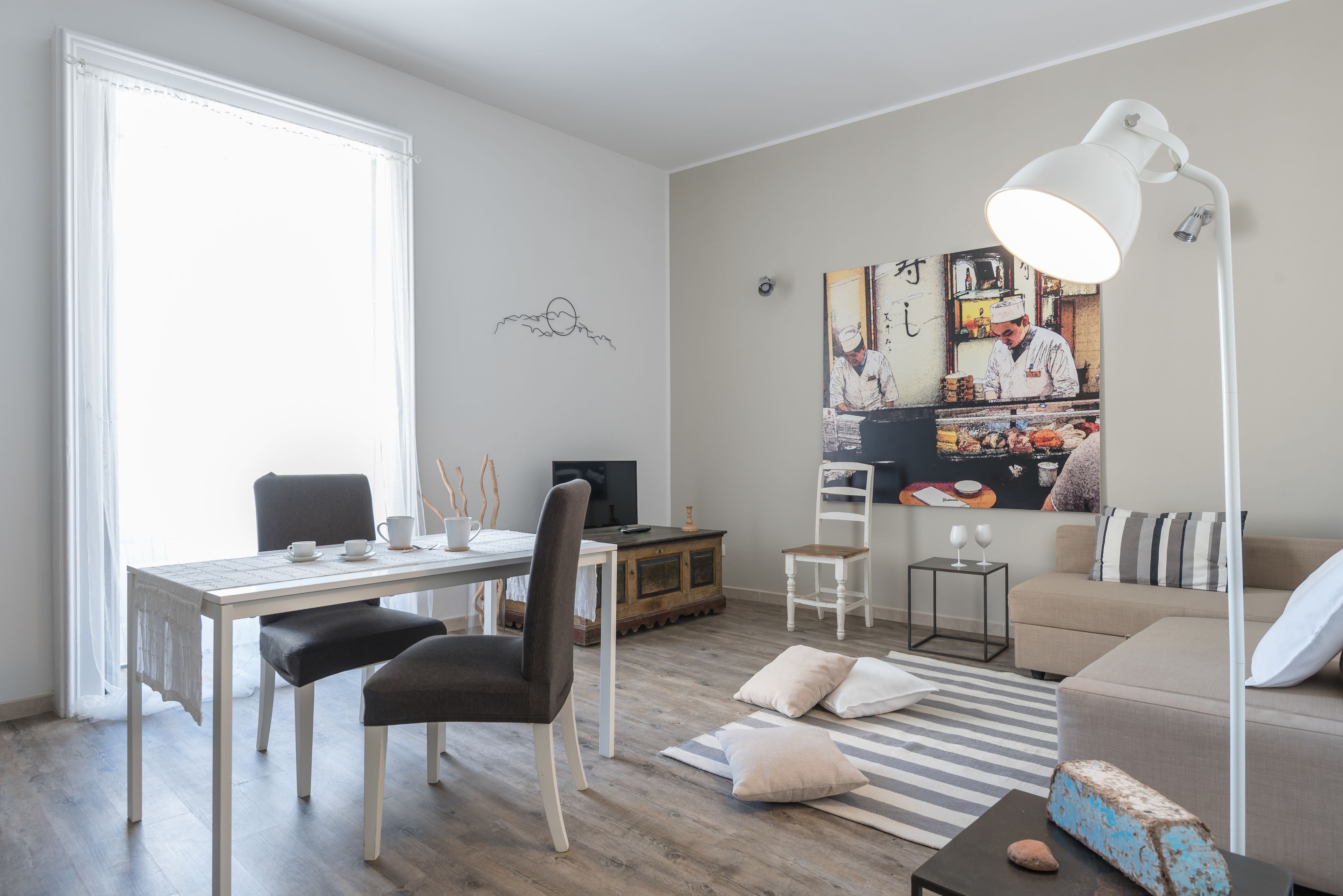 Apartment, 1 Bedroom | Living area | Flat-screen TV