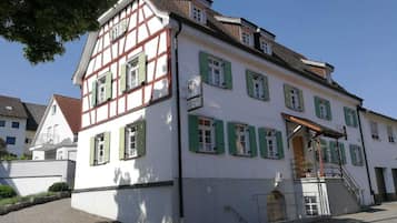 Blick von der Unterkunft