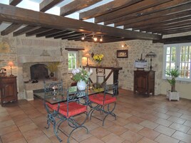 Sala de estar en el lobby