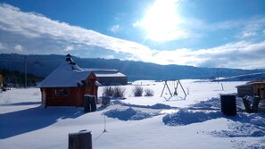 View from property - Gite de Groupe La Fée Verte (Arc-sous-Cicon)