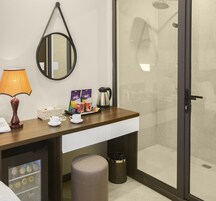 Minibar, in-room safe, desk, blackout drapes