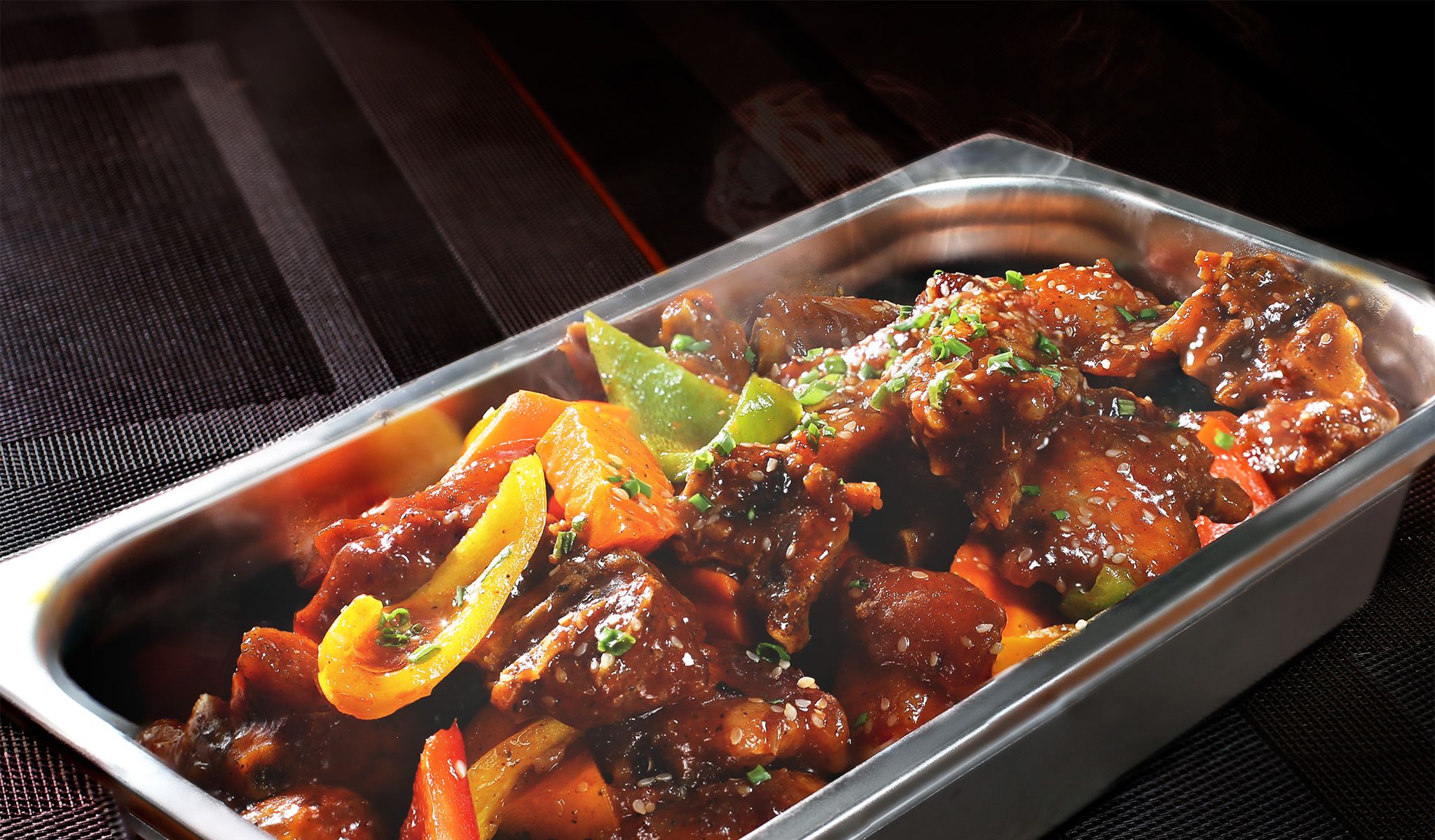 breakfast, lunch and dinner served