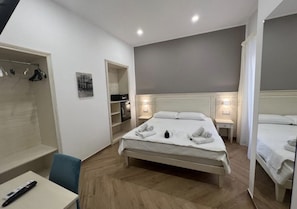 Egyptian cotton sheets, premium bedding, pillow-top beds, minibar