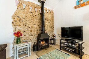 Casa de campo, 1 habitación (Smugglers) | Sala de estar | Televisión LED, reproductor de DVD y tenis de mesa 