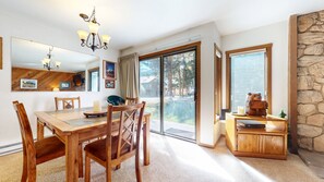 Townhome, 1 Bedroom | Dining - Snowcreek #39 1 Bedroom Townhouse (Mammoth Lakes)