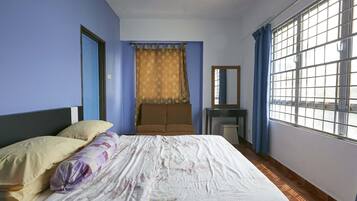 Apartemen, 2 kamar tidur | 1 kamar tidur dan didekorasi berbeda-beda