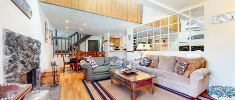 Condo, 2 Bedrooms | Living area | Flat-screen TV