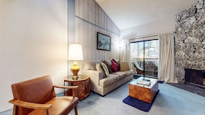 Condo, 1 Bedroom | Living area | TV