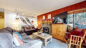 Condo, 1 Bedroom | Living area | Smart TV