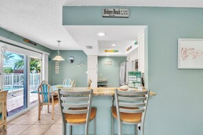 Villa, 2 Bedrooms | Dining - The S 2b 2 Bedroom Villa by RedAwning (Holmes Beach)