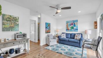 Cottage, 1 Bedroom | Living area | TV