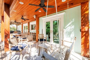 House, 3 Bedrooms | Outdoor dining - The Lady Fish 3 Bedroom Home by RedAwning (Anna Maria)
