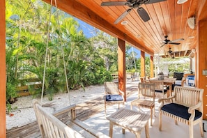 Ferienhaus, 3 Schlafzimmer | Speisen im Freien