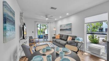 Villa, 2 Bedrooms | Living area | TV, DVD player