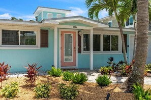 House, 3 Bedrooms | Exterior - Ebb Tide 3 Bedroom Home by RedAwning (Holmes Beach)