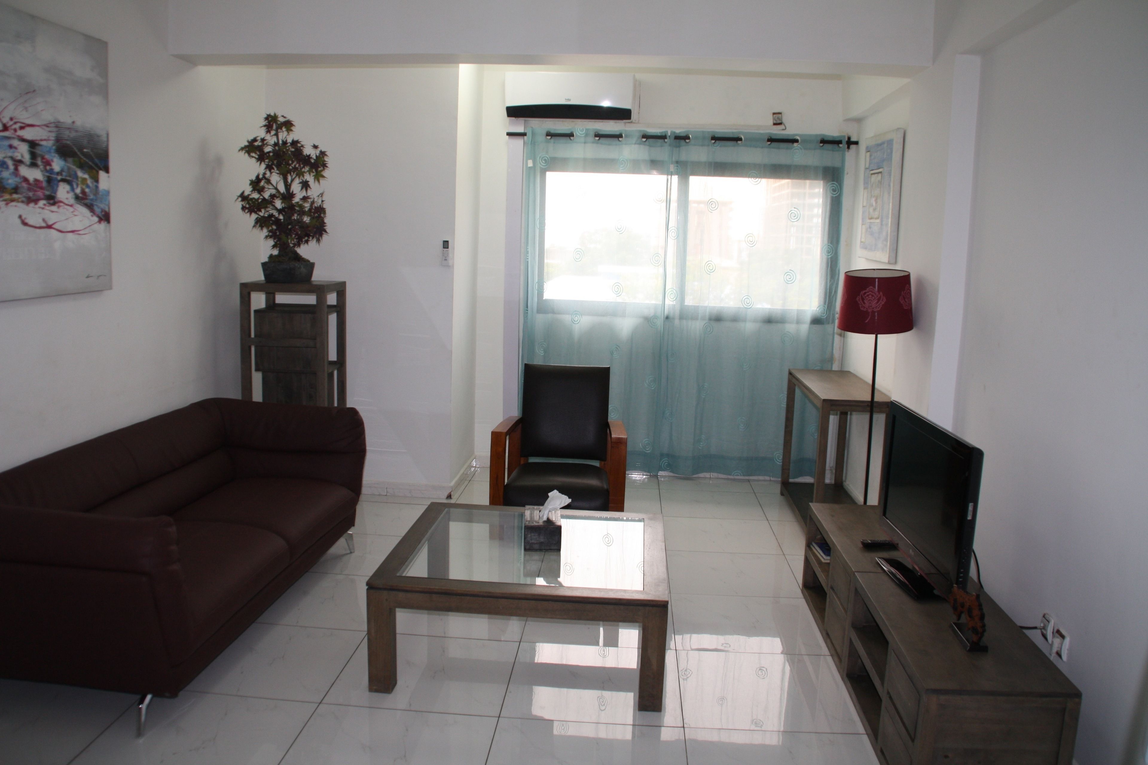 Classic Apartment | Living area | Flat-screen TV